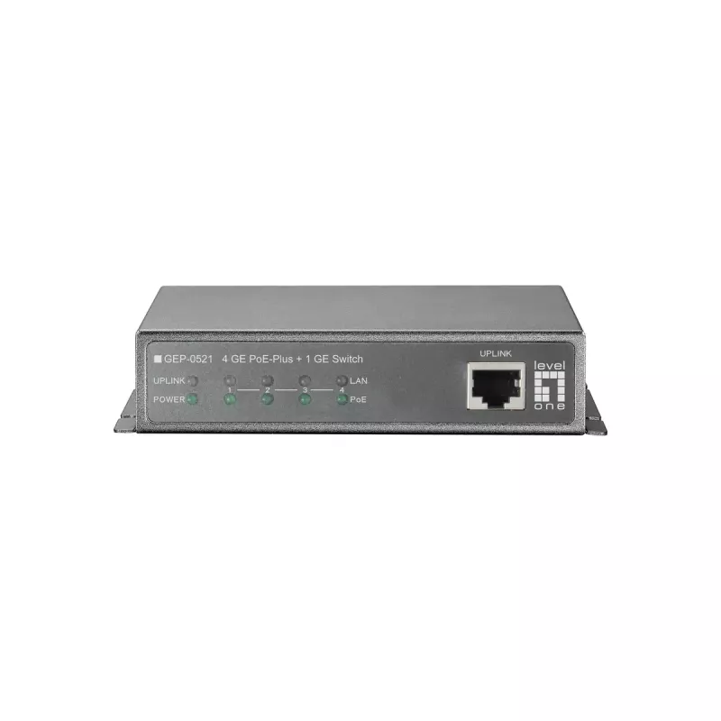 Nespravovaný switch LevelOne 5-port Gigabit PoE switch