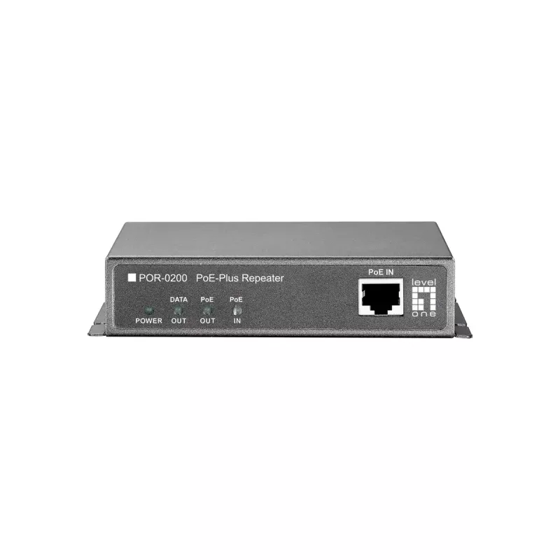 Sieťový repeater LevelOne PoE repeater kaskádovateľný