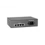LevelOne 5-portový Fast Ethernet PoE switch, 802.3at/af PoE, 4 PoE výstupy, 65W