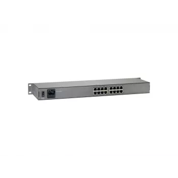 16-portový Fast Ethernet PoE switch LevelOne FEP-1601W120