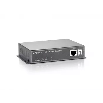 LevelOne PoE repeater, 2 porty, kaskádovateľný