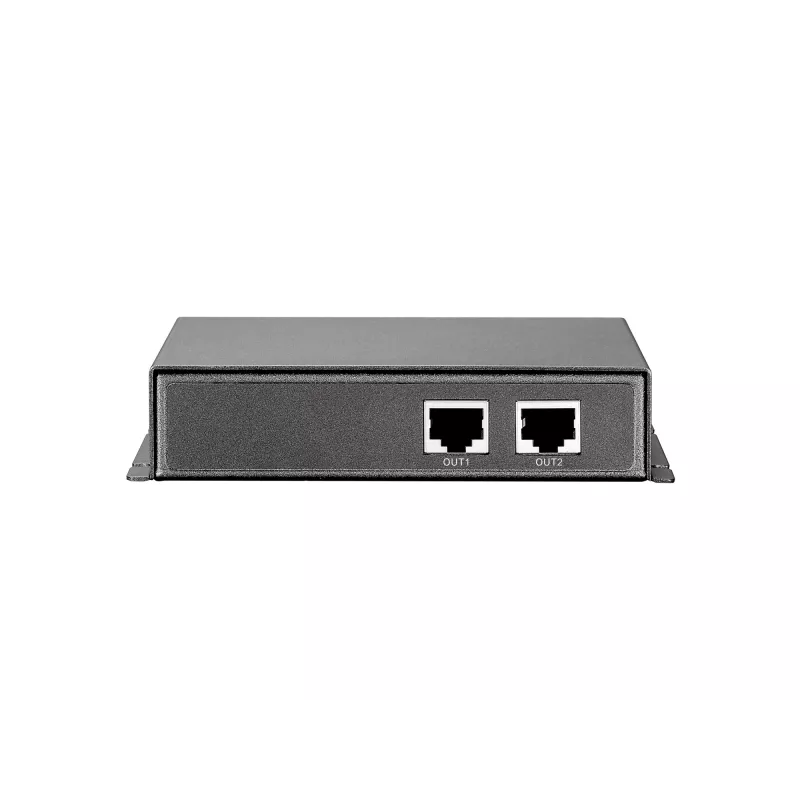 LevelOne PoE repeater, 2 porty, kaskádovateľný