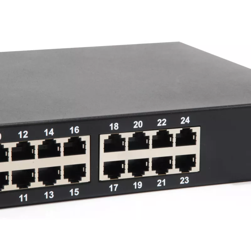 LevelOne 24-portový gigabitový PoE switch, 802.3at/af PoE, 630W