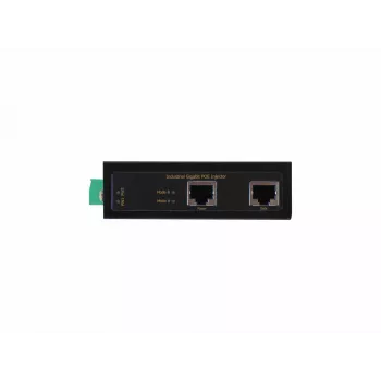 LevelOne priemyselný gigabitový PoE injektor, 36W, 802.3at/af PoE