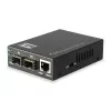 LevelOne RJ45 na SFP Gigabit mediálny konvertor switch, 2 x SFP, 1 x RJ45
