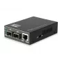 LevelOne RJ45 na SFP Gigabit mediálny konvertor switch, 2 x SFP, 1 x RJ45