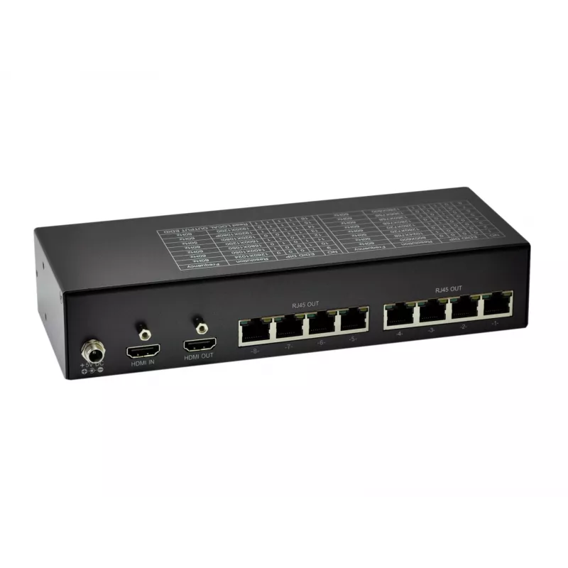 LevelOne HDMI over Cat.5 vysielač, 300 m, 8 kanálových výstupov
