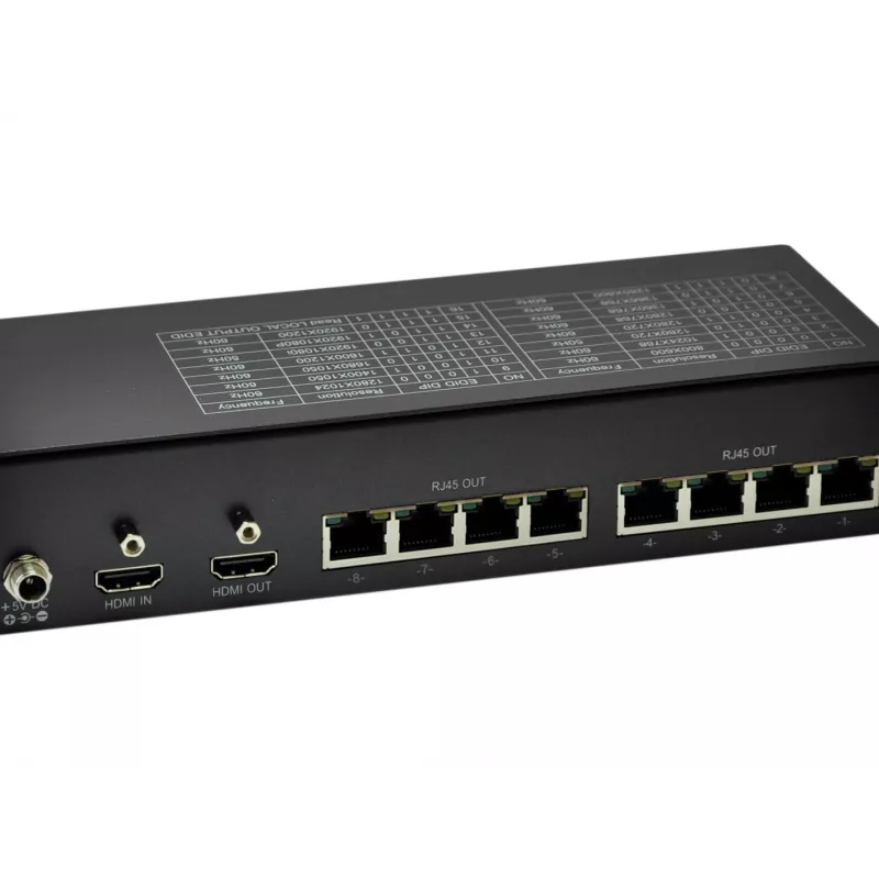 LevelOne HDMI over Cat.5 vysielač, 300 m, 8 kanálových výstupov