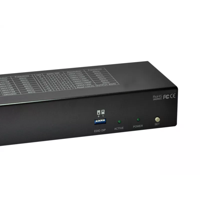 LevelOne HDMI over Cat.5 vysielač, 300 m, 8 kanálových výstupov