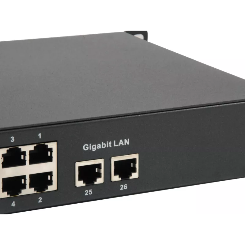 Nespravovaný switch LevelOne FGP-2601W150 26-portový Fast Ethernet PoE
