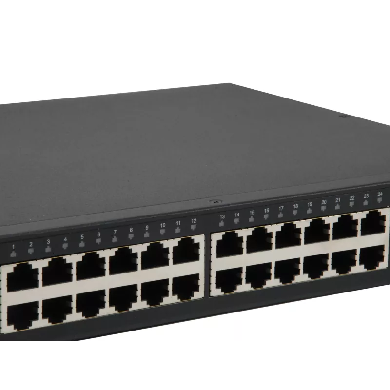 LevelOne KILBY 26-portový L2 spravovaný Gigabit switch, 2 x 10GbE SFP+
