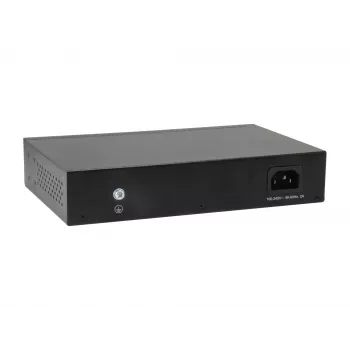 LevelOne 10-portový Web Smart Gigabit PoE switch, 8 PoE výstupov, 2 x Gigabit SFP, 70W