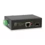 LevelOne RJ45 na SFP Gigabit priemyselný mediálny konvertor, 1 PoE výstup