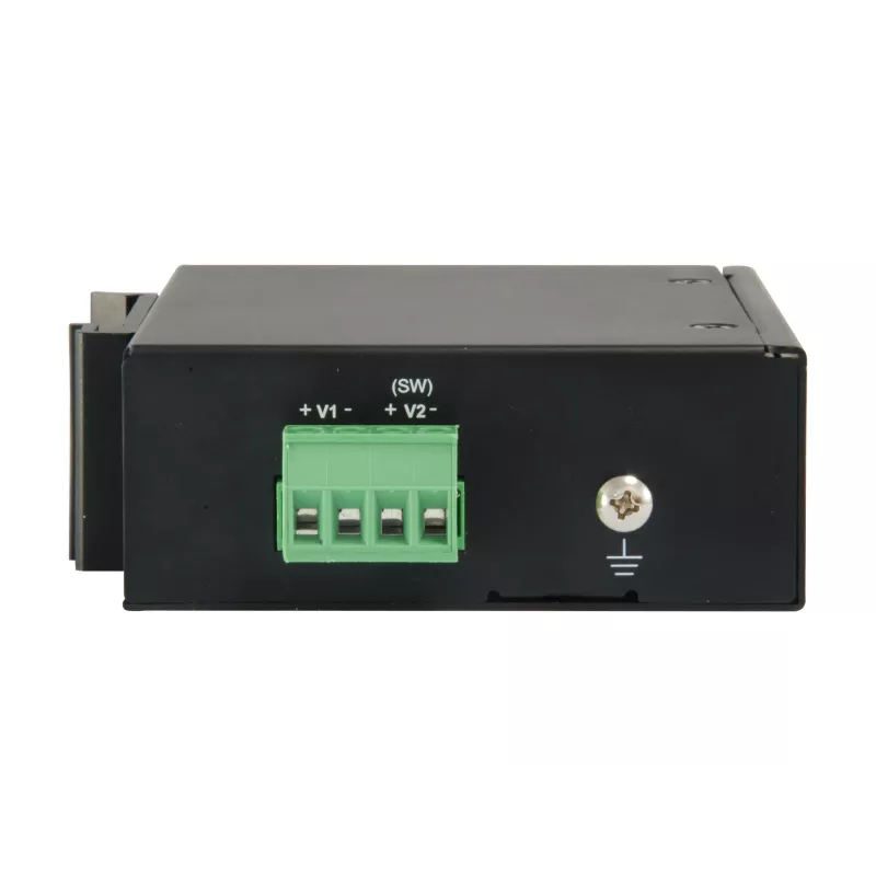 LevelOne RJ45 na SFP Gigabit priemyselný mediálny konvertor, 1 PoE výstup