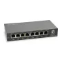 LevelOne 8-portový Gigabit PoE switch, 802.3at/af PoE, 120W