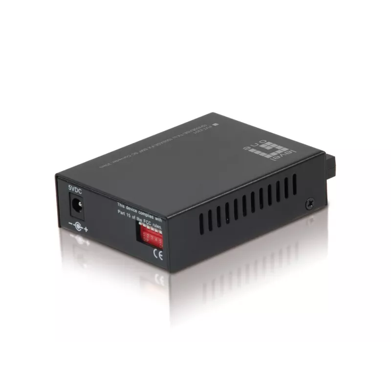 LEVEL ONE FVT-2201, RJ45 na SC Fast Ethernet mediálny konvertor