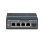 LevelOne 5-portový Gigabit priemyselný switch, DIN lišta, -30 °C až 65 °C