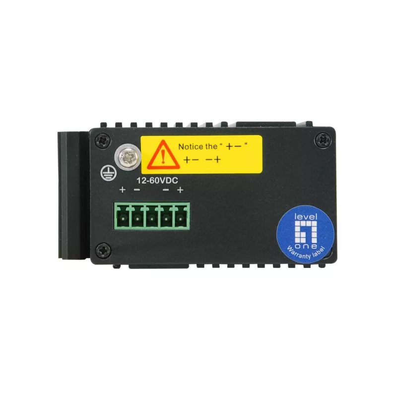 Sieťový switch LevelOne IGU-0501 Gigabit Ethernet PoE čierna