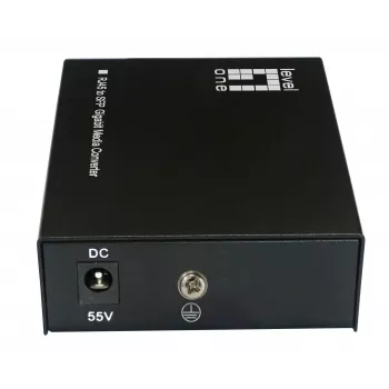 LevelOne RJ45 na SFP Gigabit mediálny konvertor, 802.3bt 90W PoE PSE