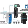 Spravovaný switch LevelOne Hilbert 8-portový priemyselný Gigabit PoE Smart Lite switch