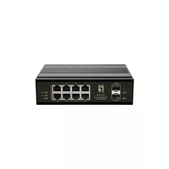 LevelOne IGP-1031 sieťový switch Gigabit Ethernet (10/100/1000) Power over Ethernet (PoE) čierna
