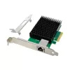 LevelOne 10-Gigabit PCIe x4 sieťová karta, 1 x RJ45, interná, káblová, PCI Express, Ethernet, 10000 Mbit/s, zelená