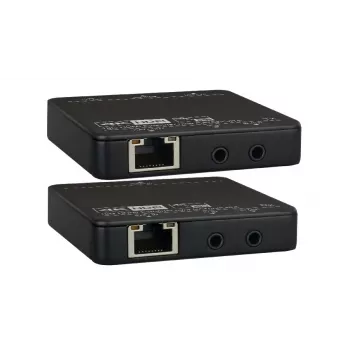 LevelOne HVE-9006 AV extender AV vysielač a prijímač čierna