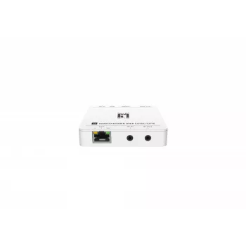 LevelOne HVE-9007 AV extender AV vysielač a prijímač biela
