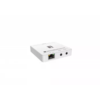 LevelOne HVE-9007 AV extender AV vysielač a prijímač biela