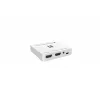 LevelOne HVE-9007 AV extender AV vysielač a prijímač biela