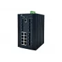 LevelOne 20-portový L2 Plus spravovaný priemyselný switch, 8 x 1GbE RJ45, 8 x 1GbE SFP, 4 x 1/2,5GbE SFP, DIN lišta, -40 °C až 80 °C