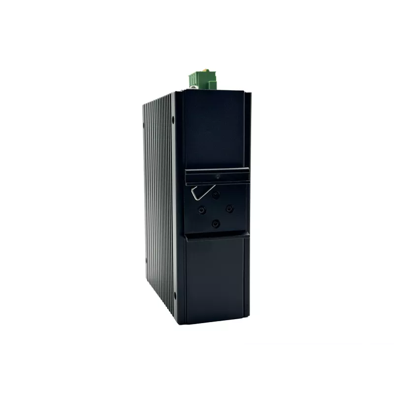 LevelOne 10-portový L2 Plus Managed Gigabit průmyslový switch, 8x 1GbE RJ45, 2x 1/2,5GbE SFP, DIN-lišta, -40 °C až 75 °C