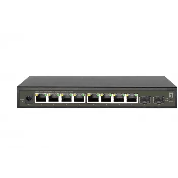 Managed switch LevelOne Hilbert 10-portový Gigabit Smart Lite switch