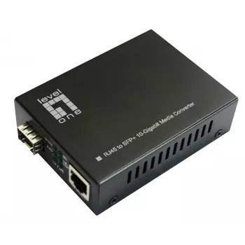 LevelOne RJ45 na SFP+ 10-Gigabit mediakonvertor