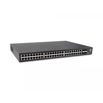 LevelOne GTU-5211 sieťový switch neřízený Gigabit Ethernet (10/100/1000) čierna