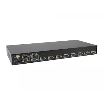 LevelOne 8-portový PS/2-USB VGA KVM switch
