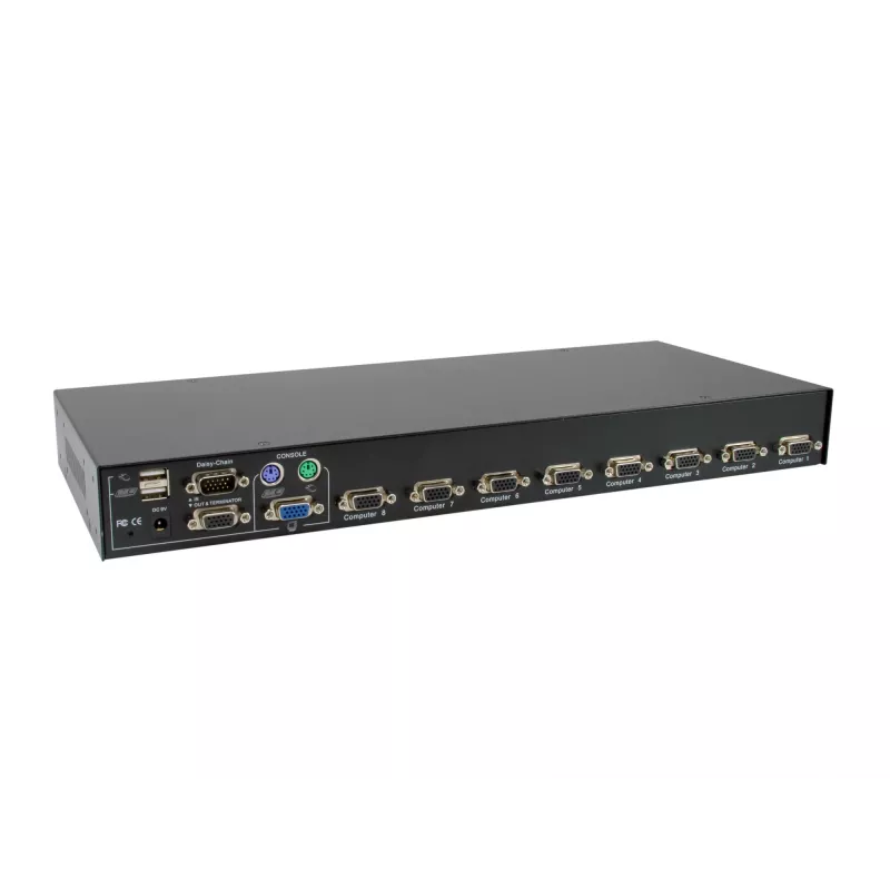 LevelOne 8-portový PS/2-USB VGA KVM switch