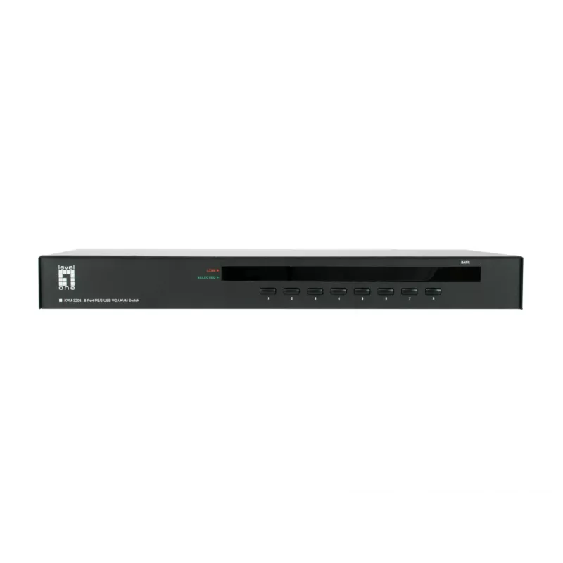 LevelOne 8-portový PS/2-USB VGA KVM switch