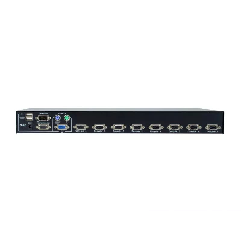 LevelOne 8-portový PS/2-USB VGA KVM switch