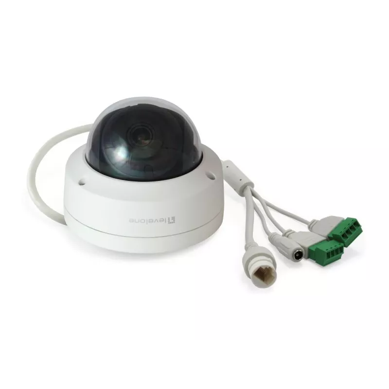 LevelOne GEMINI Fixed Dome IP sieťová kamera, 6 megapixelov, H.265, 802.3af PoE, interiér/exteriér
