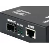 LevelOne GVT-0500 sieťový mediakonvertor 10000 Mbit/s čierna
