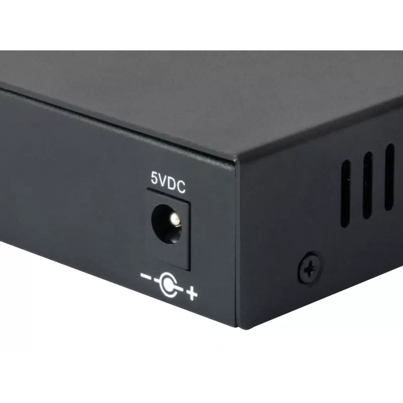 LevelOne GVT-0500 sieťový mediakonvertor 10000 Mbit/s čierna