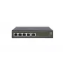 LevelOne Hilbert 5-portový Gigabit PoE Smart Lite switch, 802.3at/af PoE, 4 PoE výstupy, 60W PoE rozpočet