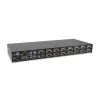 LevelOne 16-portový PS/2-USB VGA KVM switch, 2048 x 1536 pixelov, racková montáž, 1U, čierna