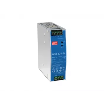 LevelOne 24V DC priemyselný napájací zdroj POW-2442 120W DIN lišta -20 až +70 °C