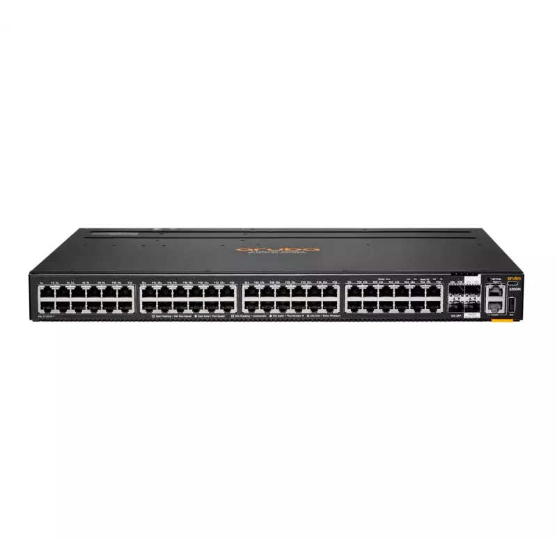 HPE Aruba Networking CX 6200M 48G 4SFP+ switch Gigabit Ethernet 48 portov