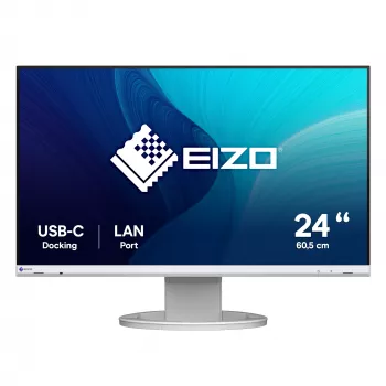 EIZO FlexScan EV2490-WT počítačový monitor 60,5 cm (23,8 palcov) 1920 x 1080 pixelov Full HD LCD biela
