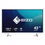 EIZO FlexScan EV4340X-WT počítačový monitor 108 cm (42,5 palcov) 3840 x 2160 pixelov 4K Ultra HD LCD biely