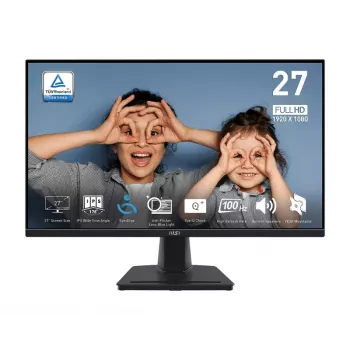 MSI Pro MP275QDE počítačový monitor 68,6 cm (27 palcov) 2560 x 1440 pixelov Wide Quad HD LCD čierny