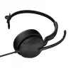 Jabra Evolve2 50 Headset káblový s čelenkou kancelária/call centrum USB Type-C / USB Type-A Bluetooth čierna